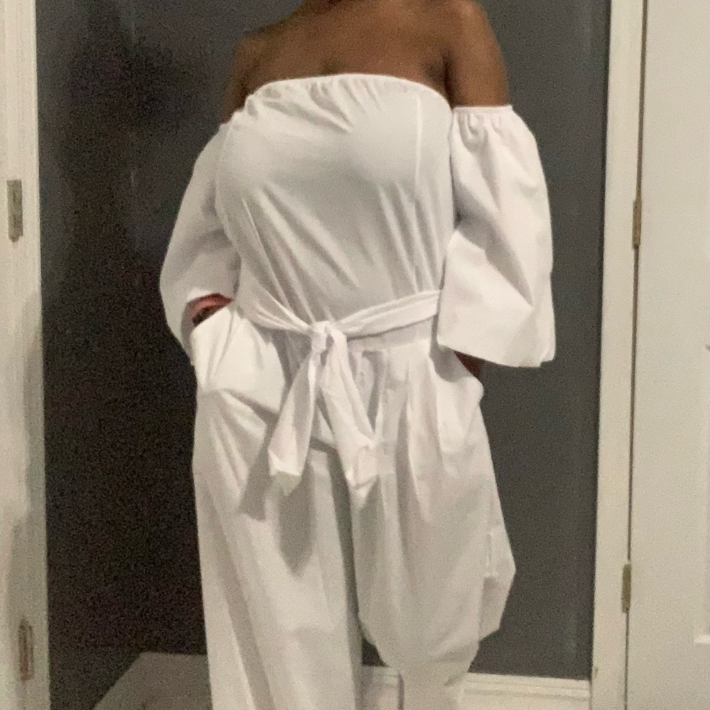 White Jumpsuit